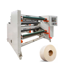 RTFQ-1100 auto loading system coated paper pvc roll meltblown slitting and rewinding machine